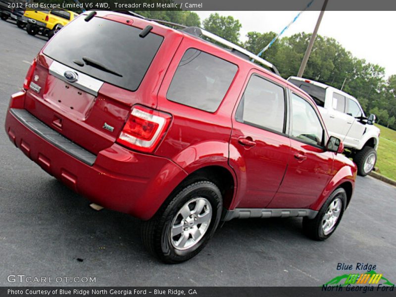 Toreador Red Metallic / Camel 2012 Ford Escape Limited V6 4WD