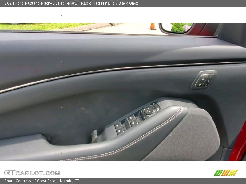 Rapid Red Metallic / Black Onyx 2021 Ford Mustang Mach-E Select eAWD