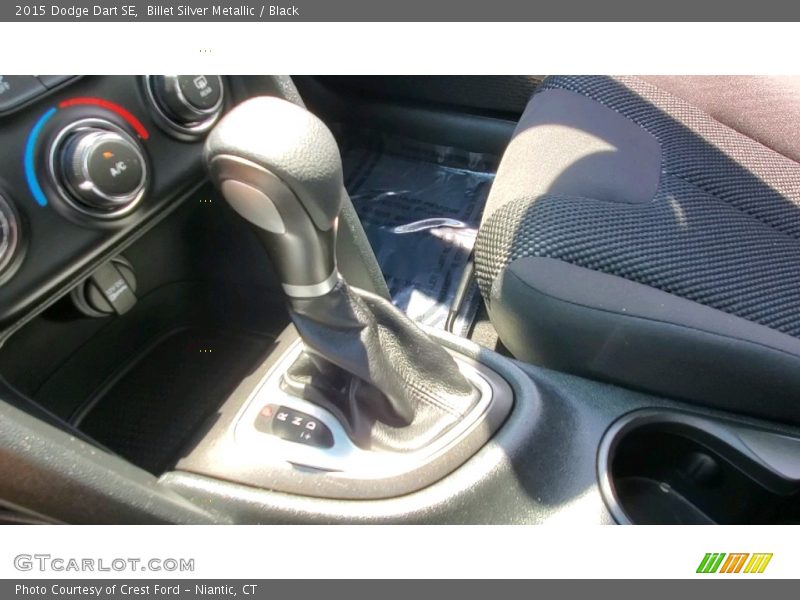 Billet Silver Metallic / Black 2015 Dodge Dart SE