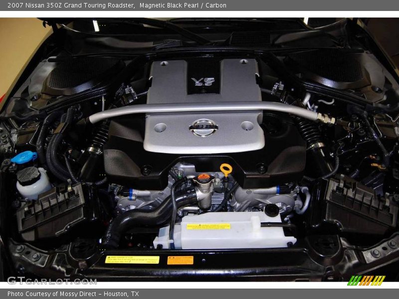 Magnetic Black Pearl / Carbon 2007 Nissan 350Z Grand Touring Roadster