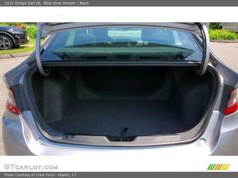 Billet Silver Metallic / Black 2015 Dodge Dart SE