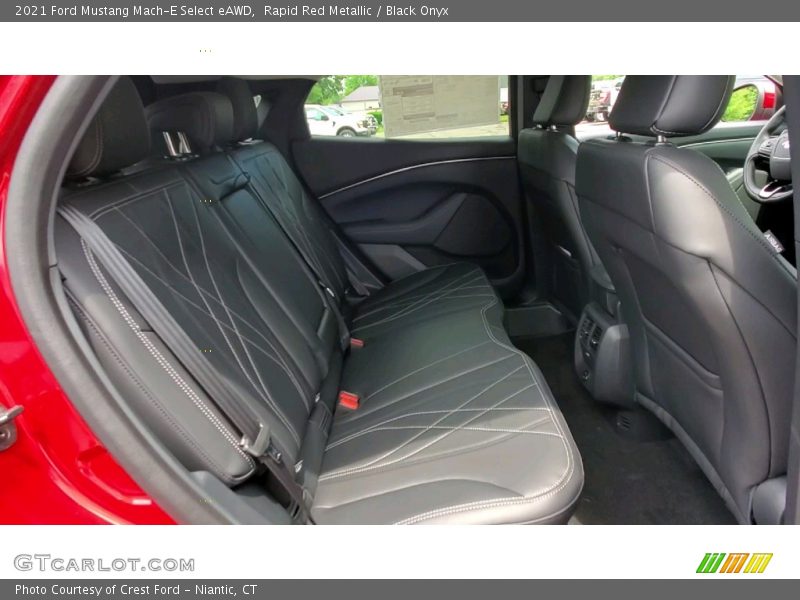 Rear Seat of 2021 Mustang Mach-E Select eAWD
