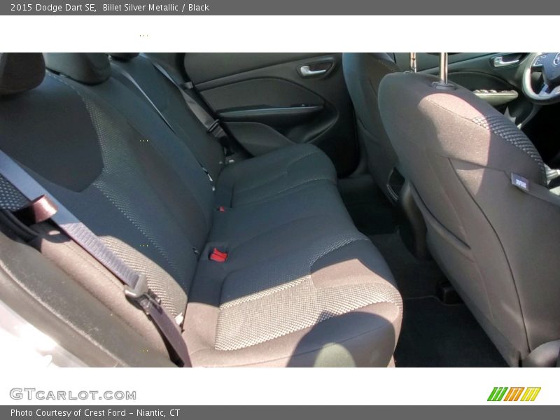 Billet Silver Metallic / Black 2015 Dodge Dart SE