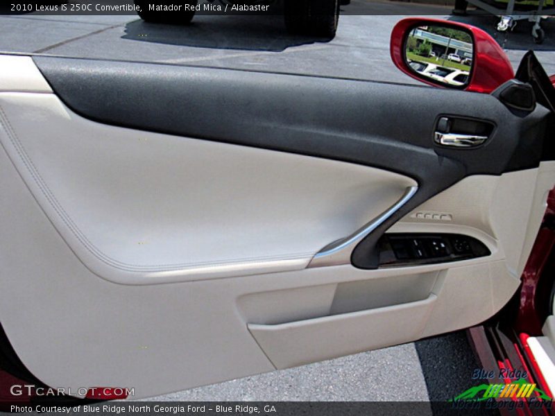Matador Red Mica / Alabaster 2010 Lexus IS 250C Convertible