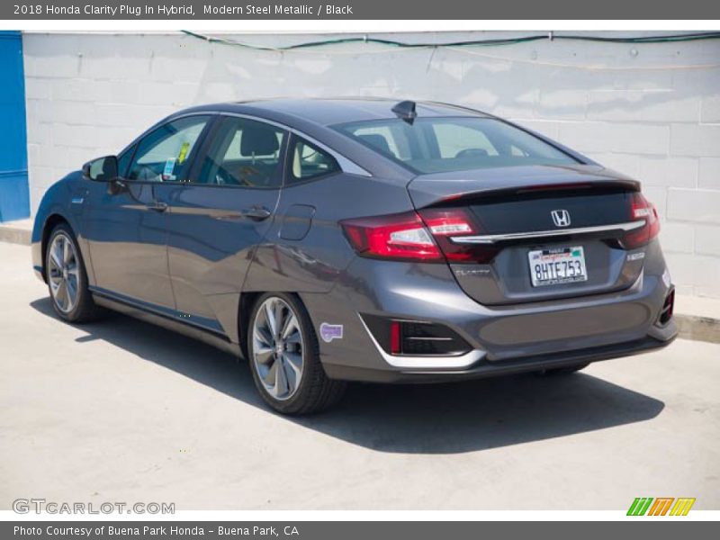 Modern Steel Metallic / Black 2018 Honda Clarity Plug In Hybrid