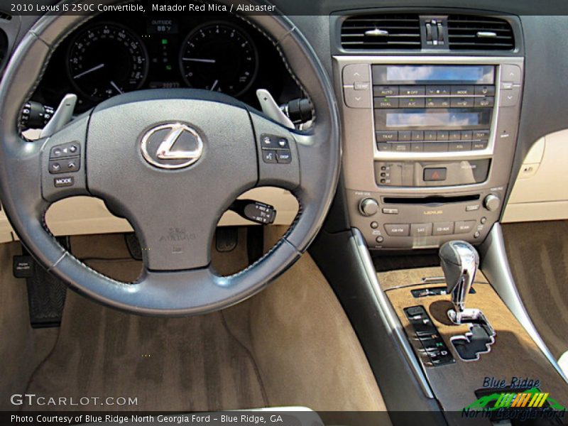 Matador Red Mica / Alabaster 2010 Lexus IS 250C Convertible