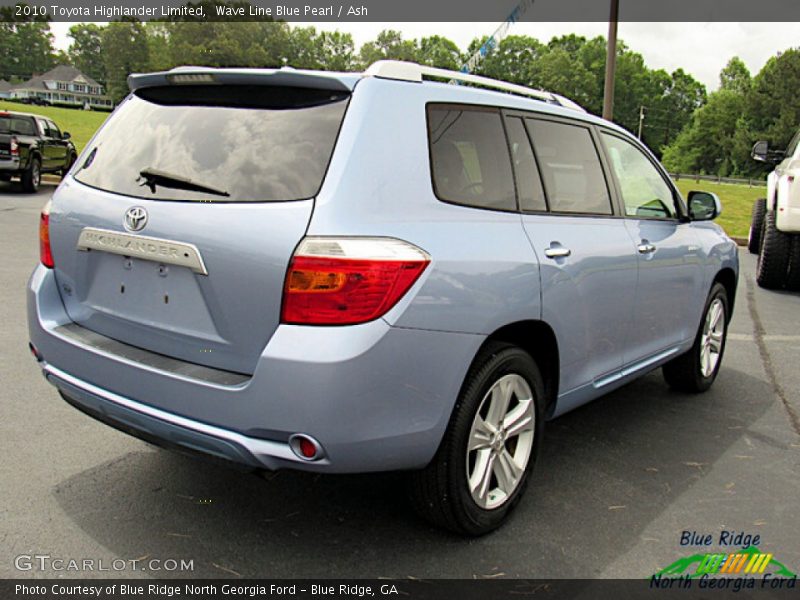  2010 Highlander Limited Wave Line Blue Pearl