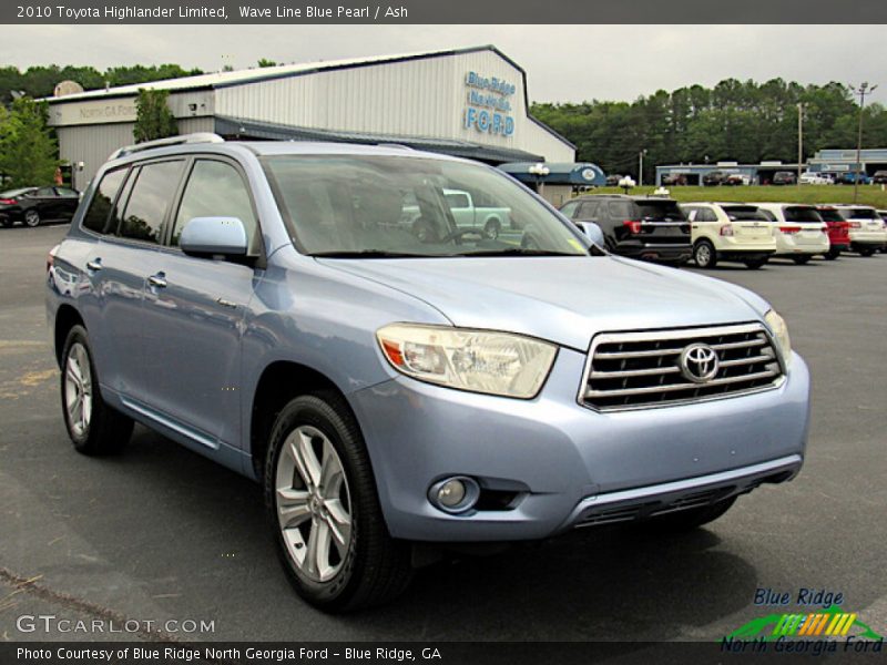  2010 Highlander Limited Wave Line Blue Pearl