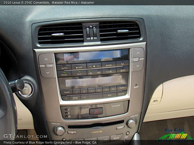Matador Red Mica / Alabaster 2010 Lexus IS 250C Convertible