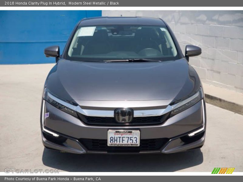 Modern Steel Metallic / Black 2018 Honda Clarity Plug In Hybrid