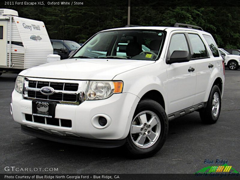 Oxford White / Stone 2011 Ford Escape XLS
