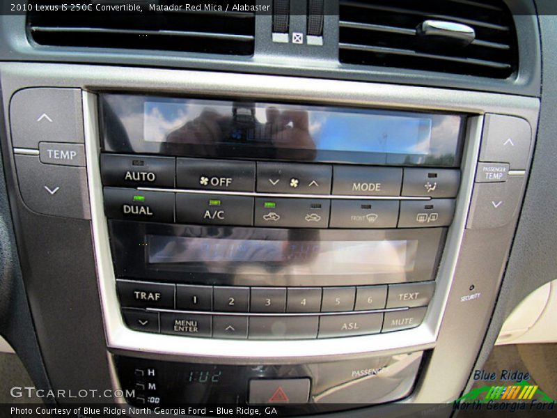 Matador Red Mica / Alabaster 2010 Lexus IS 250C Convertible