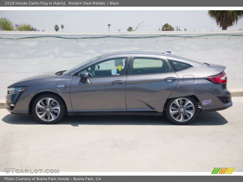 Modern Steel Metallic / Black 2018 Honda Clarity Plug In Hybrid