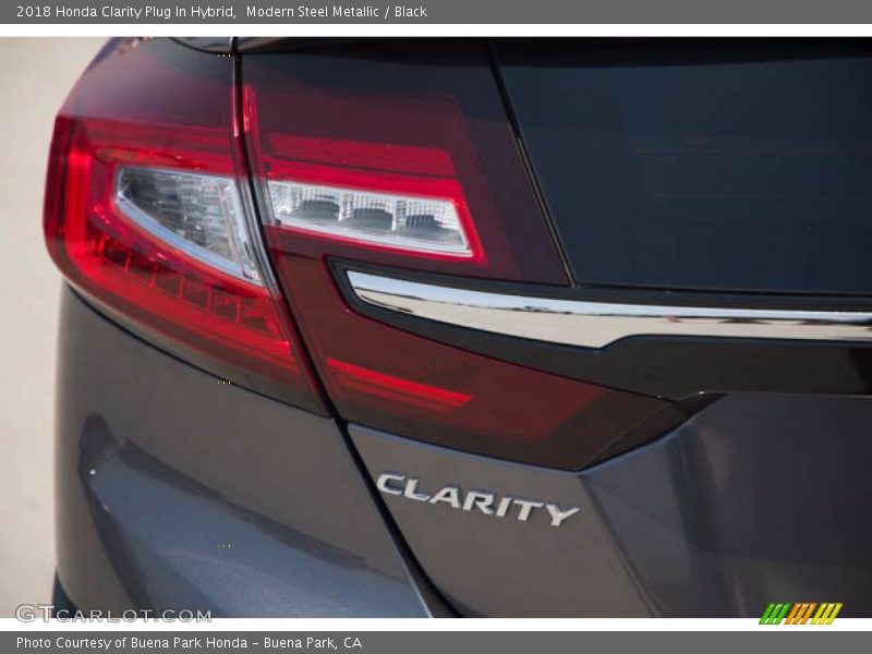 Modern Steel Metallic / Black 2018 Honda Clarity Plug In Hybrid