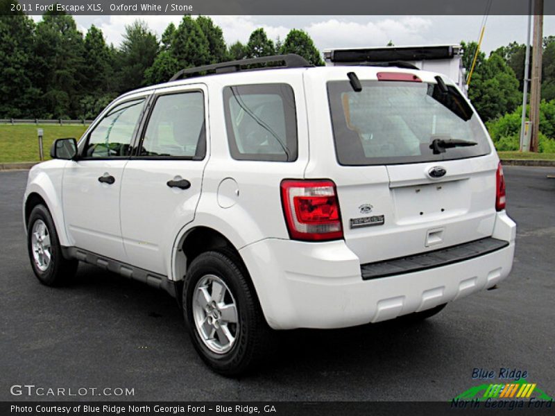 Oxford White / Stone 2011 Ford Escape XLS