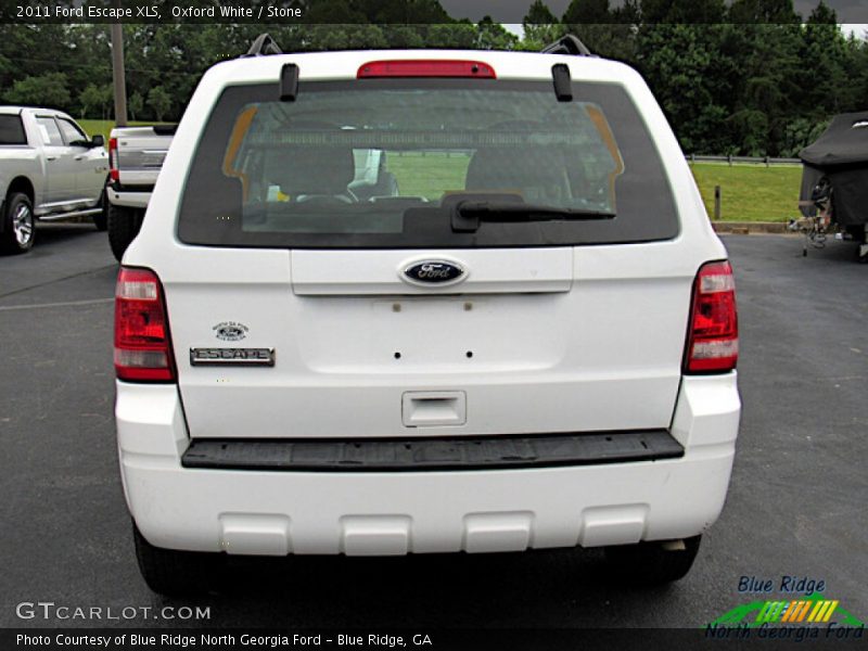 Oxford White / Stone 2011 Ford Escape XLS