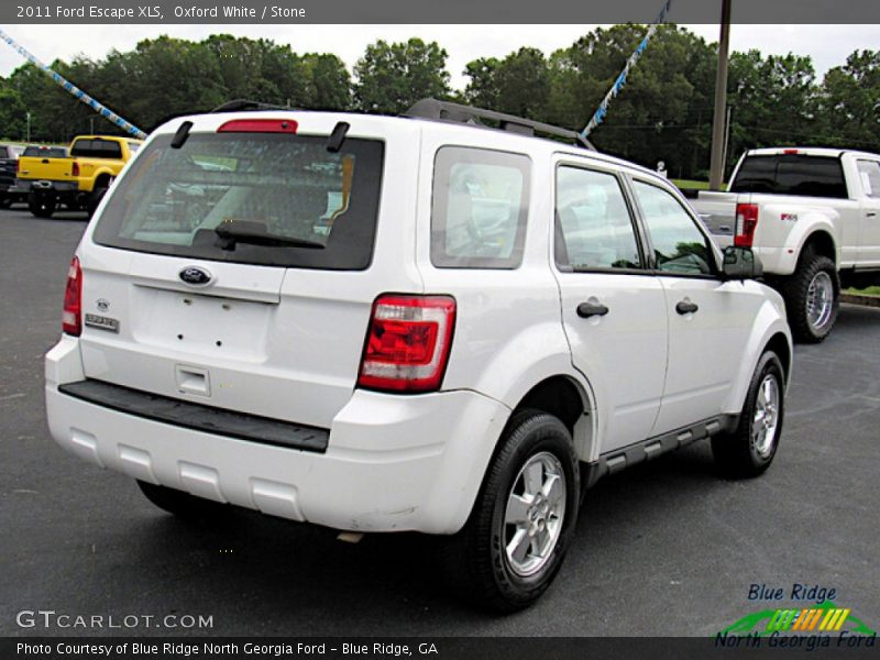 Oxford White / Stone 2011 Ford Escape XLS