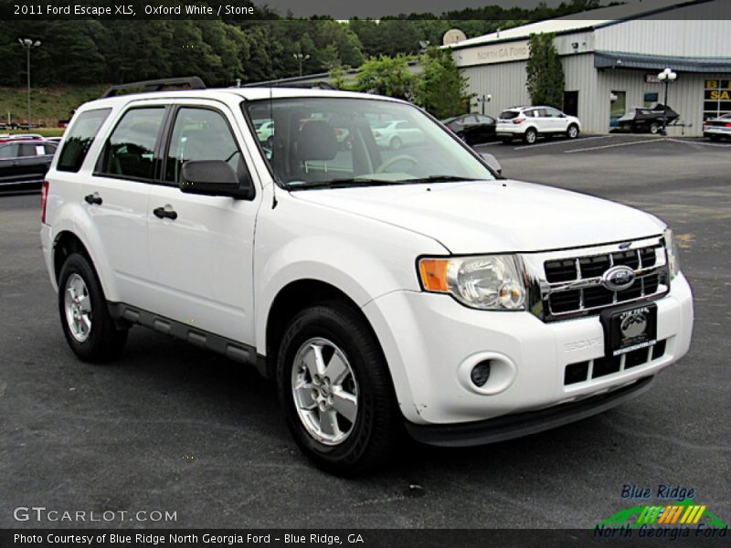 Oxford White / Stone 2011 Ford Escape XLS