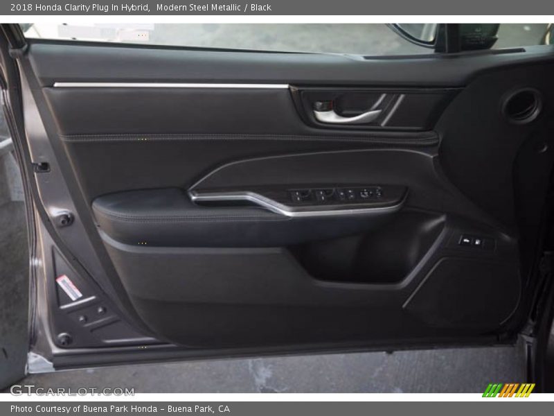 Modern Steel Metallic / Black 2018 Honda Clarity Plug In Hybrid