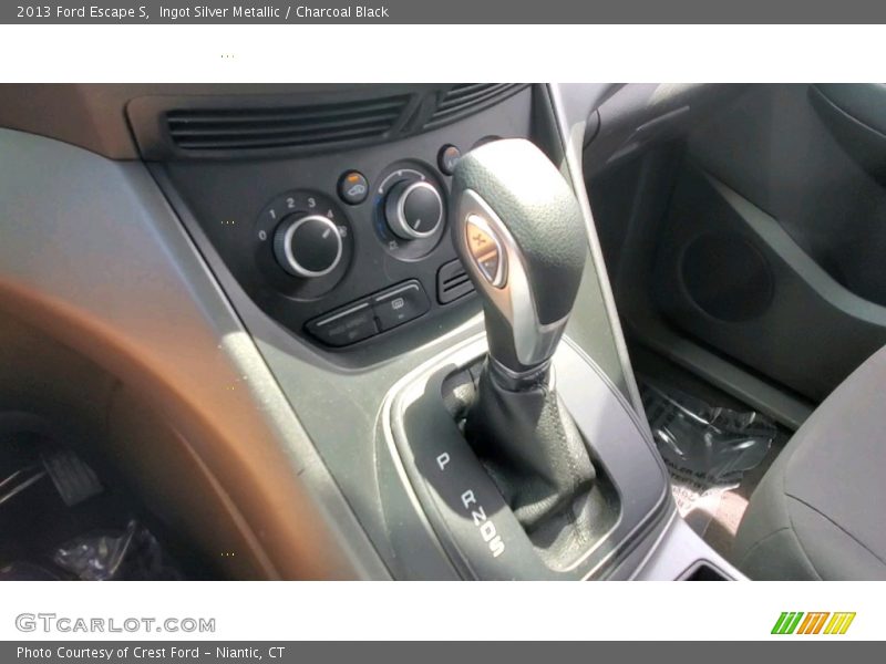 Ingot Silver Metallic / Charcoal Black 2013 Ford Escape S