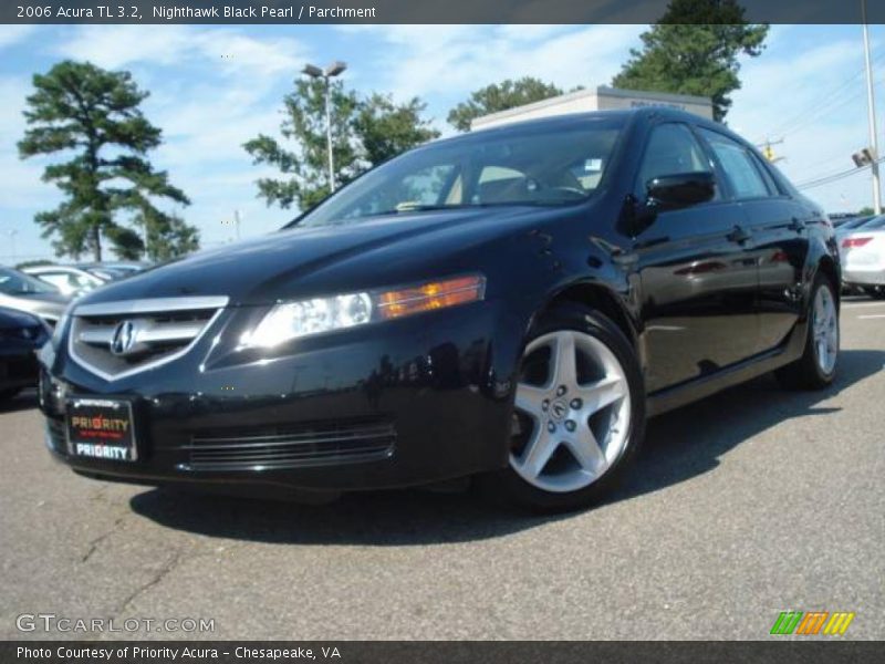 Nighthawk Black Pearl / Parchment 2006 Acura TL 3.2