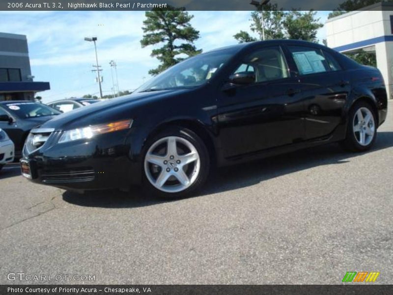 Nighthawk Black Pearl / Parchment 2006 Acura TL 3.2