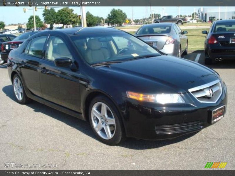 Nighthawk Black Pearl / Parchment 2006 Acura TL 3.2