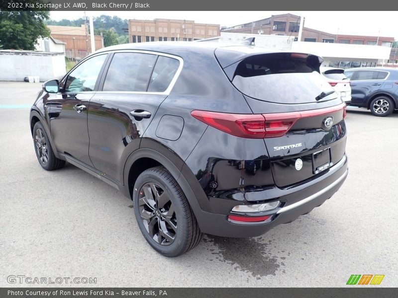 Black Cherry / Black 2022 Kia Sportage LX AWD