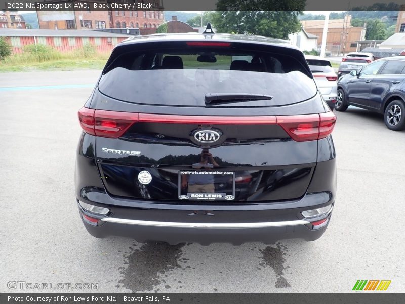 Black Cherry / Black 2022 Kia Sportage LX AWD