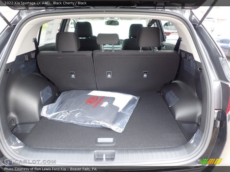 Black Cherry / Black 2022 Kia Sportage LX AWD
