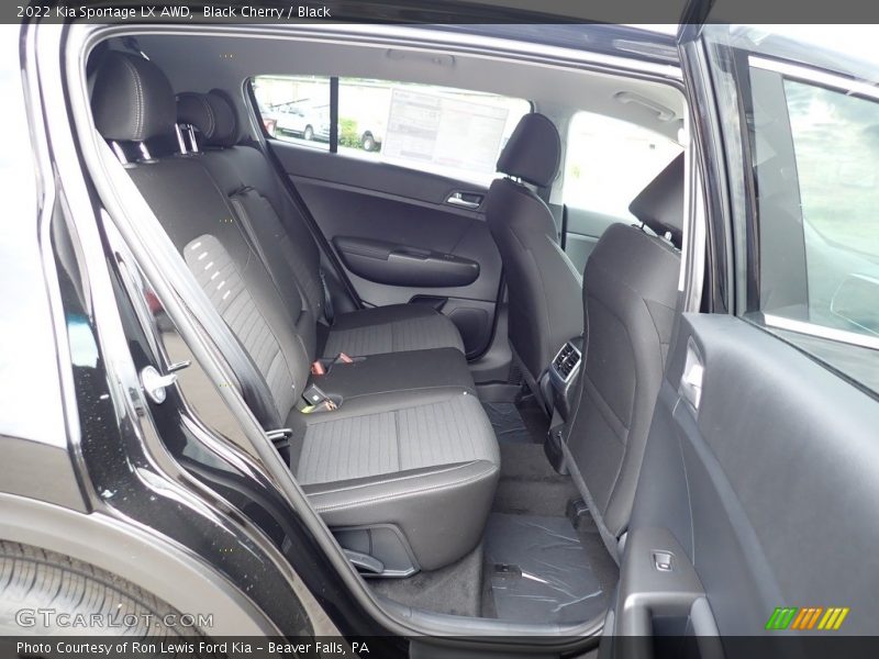 Black Cherry / Black 2022 Kia Sportage LX AWD