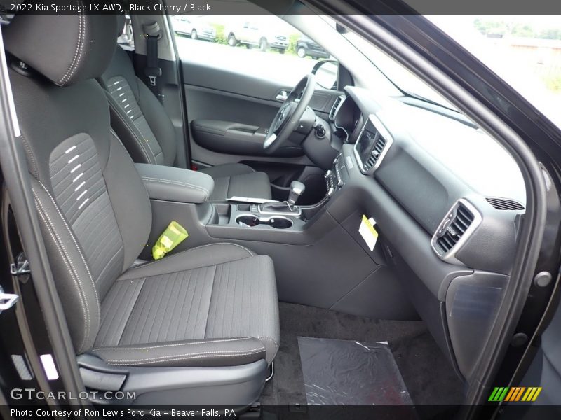 Black Cherry / Black 2022 Kia Sportage LX AWD