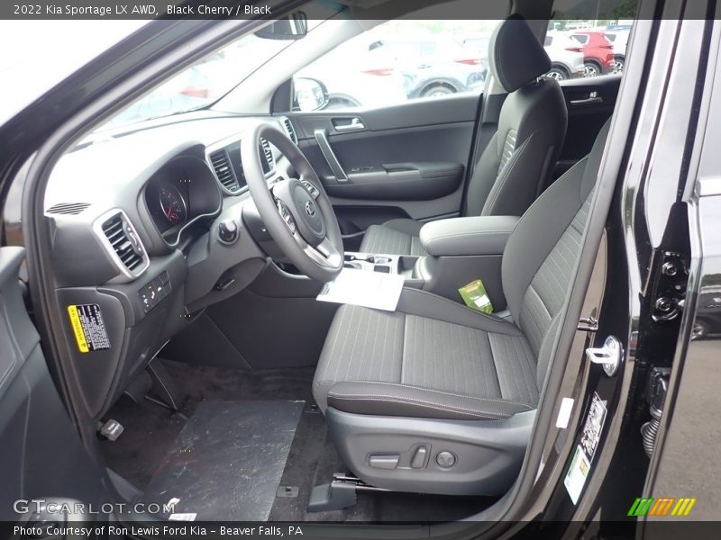 Black Cherry / Black 2022 Kia Sportage LX AWD