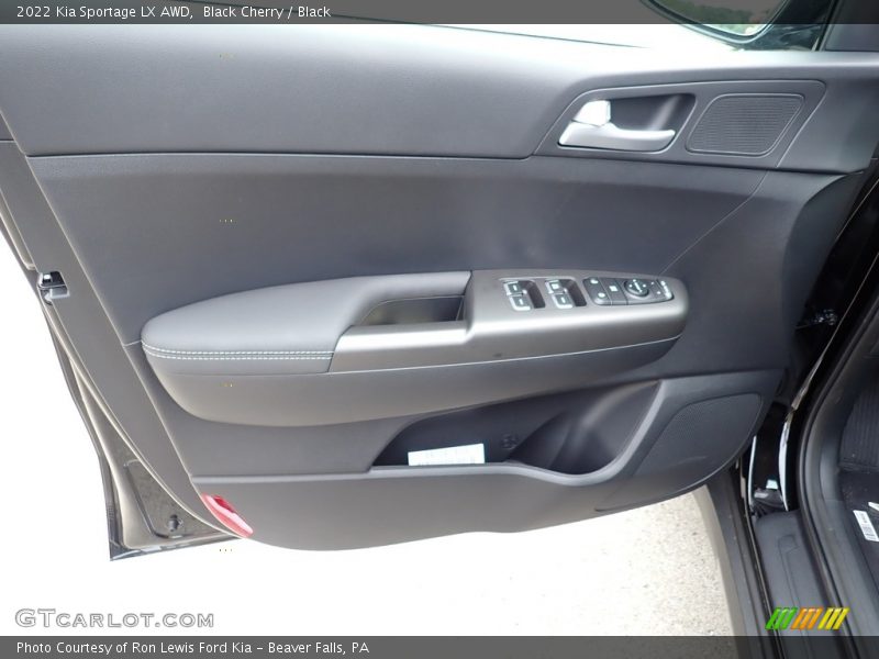 Black Cherry / Black 2022 Kia Sportage LX AWD