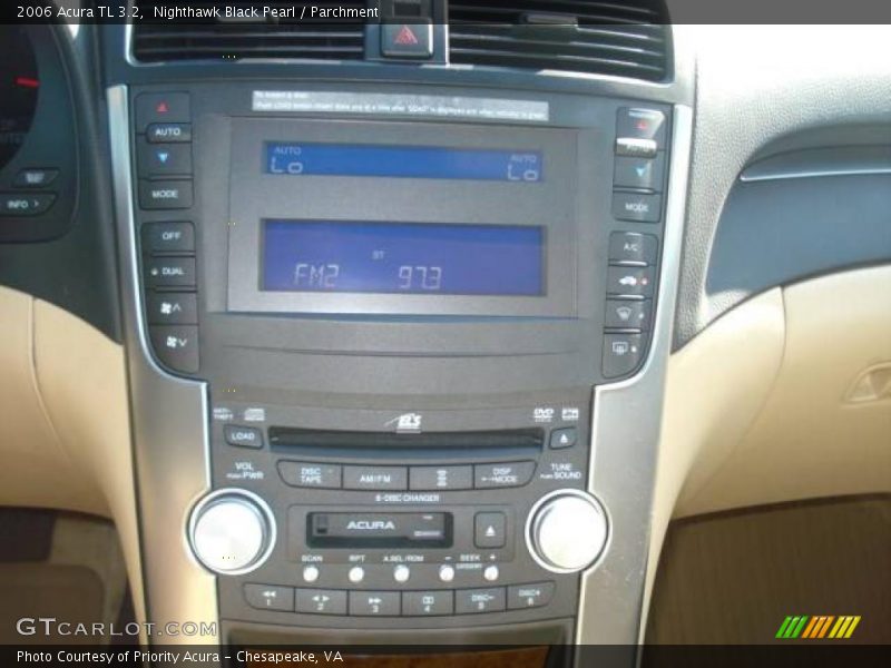 Nighthawk Black Pearl / Parchment 2006 Acura TL 3.2