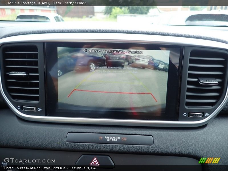 Black Cherry / Black 2022 Kia Sportage LX AWD