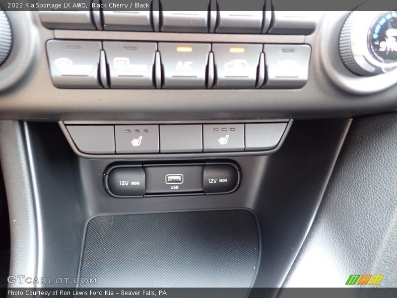 Black Cherry / Black 2022 Kia Sportage LX AWD