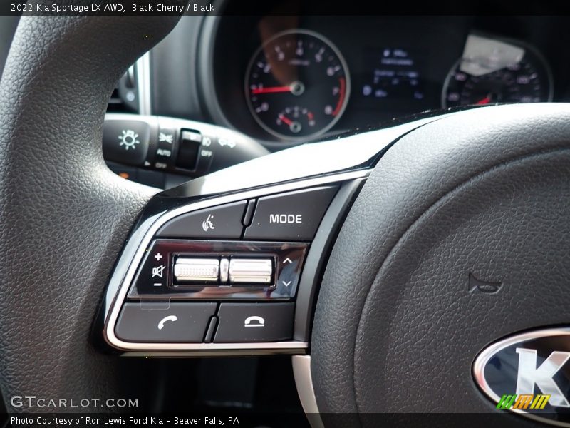 Black Cherry / Black 2022 Kia Sportage LX AWD