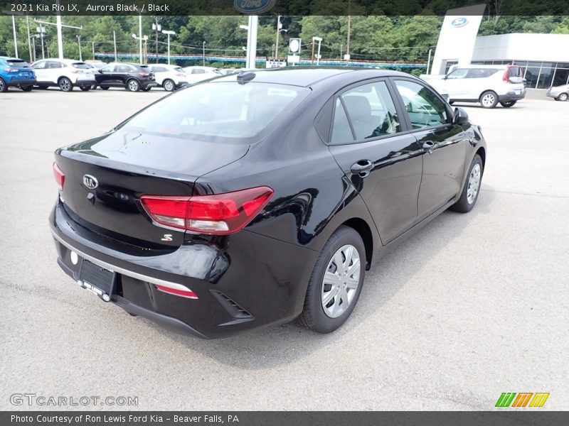Aurora Black / Black 2021 Kia Rio LX