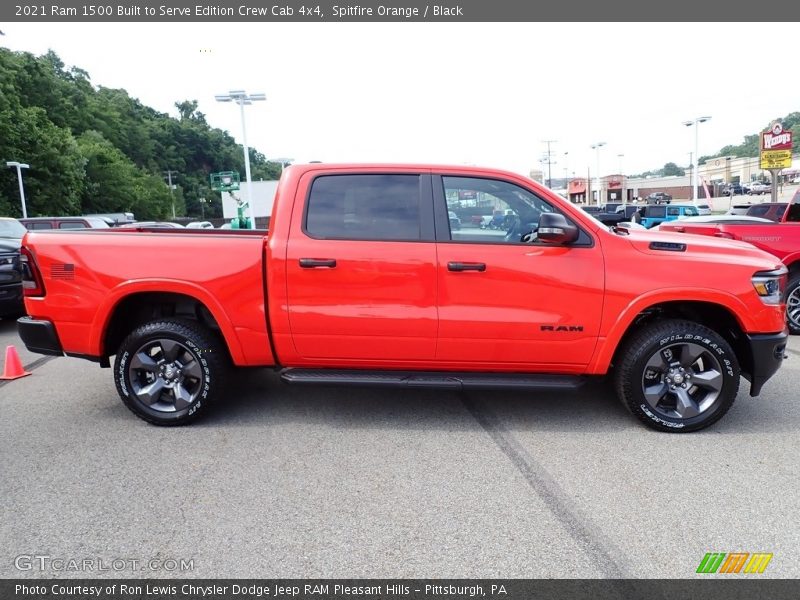  2021 1500 Built to Serve Edition Crew Cab 4x4 Spitfire Orange