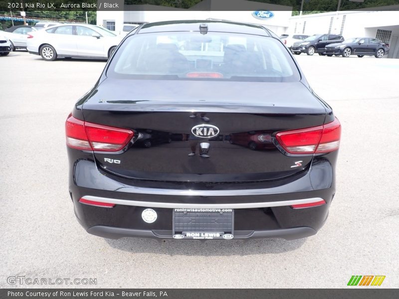 Aurora Black / Black 2021 Kia Rio LX