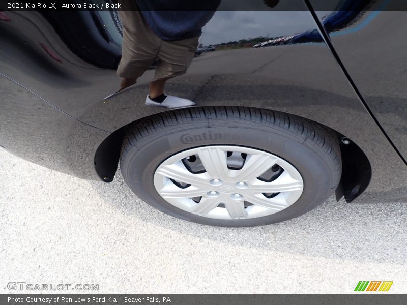 Aurora Black / Black 2021 Kia Rio LX