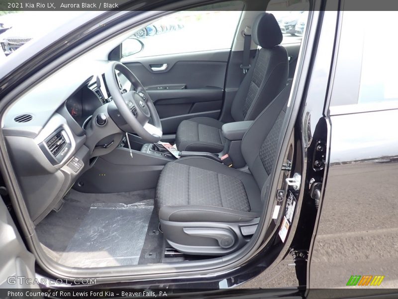Aurora Black / Black 2021 Kia Rio LX