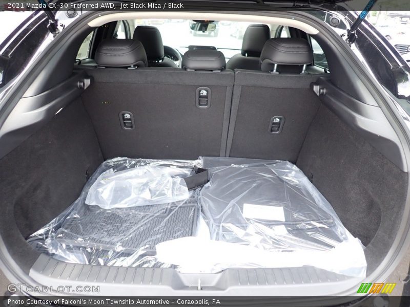 Jet Black Mica / Black 2021 Mazda CX-30 Preferred AWD