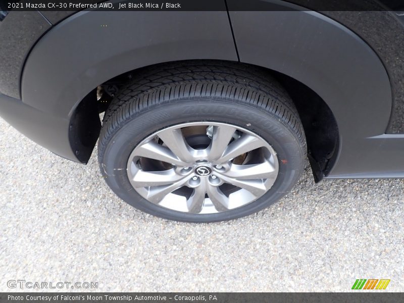 Jet Black Mica / Black 2021 Mazda CX-30 Preferred AWD