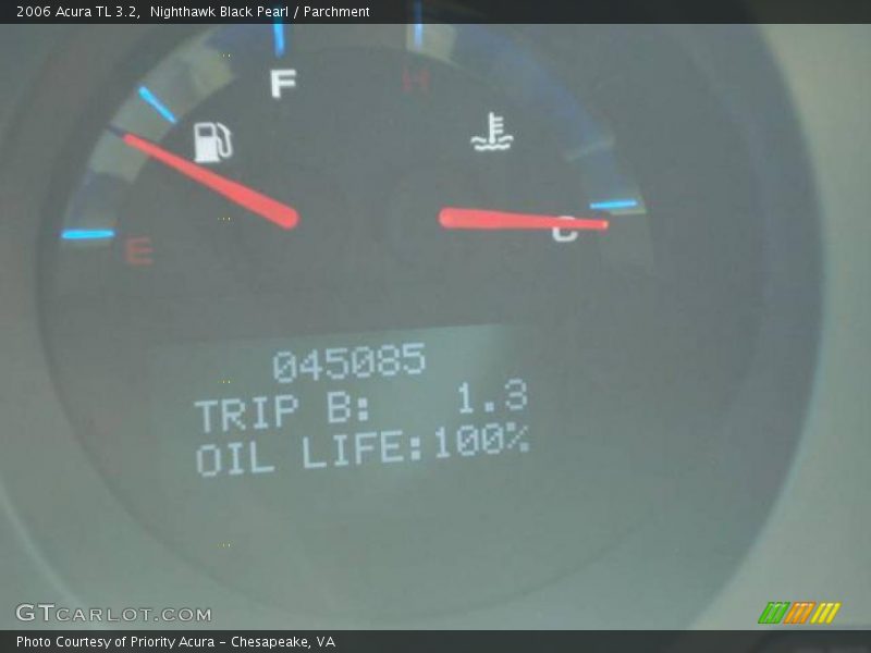 Nighthawk Black Pearl / Parchment 2006 Acura TL 3.2