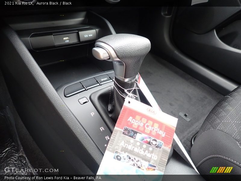 Aurora Black / Black 2021 Kia Rio LX