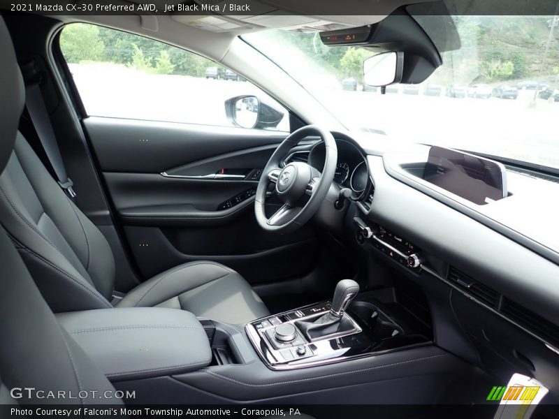 Jet Black Mica / Black 2021 Mazda CX-30 Preferred AWD