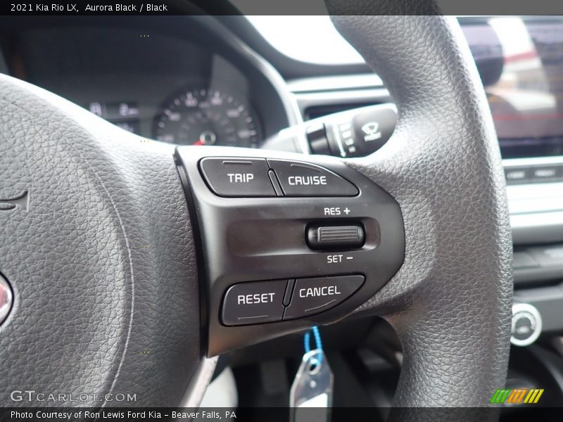 Aurora Black / Black 2021 Kia Rio LX