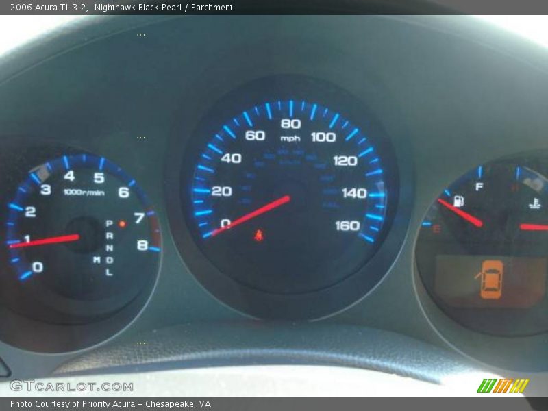 Nighthawk Black Pearl / Parchment 2006 Acura TL 3.2